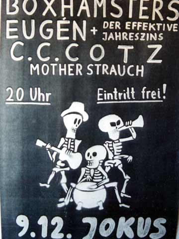 Konzertplakat, 1988